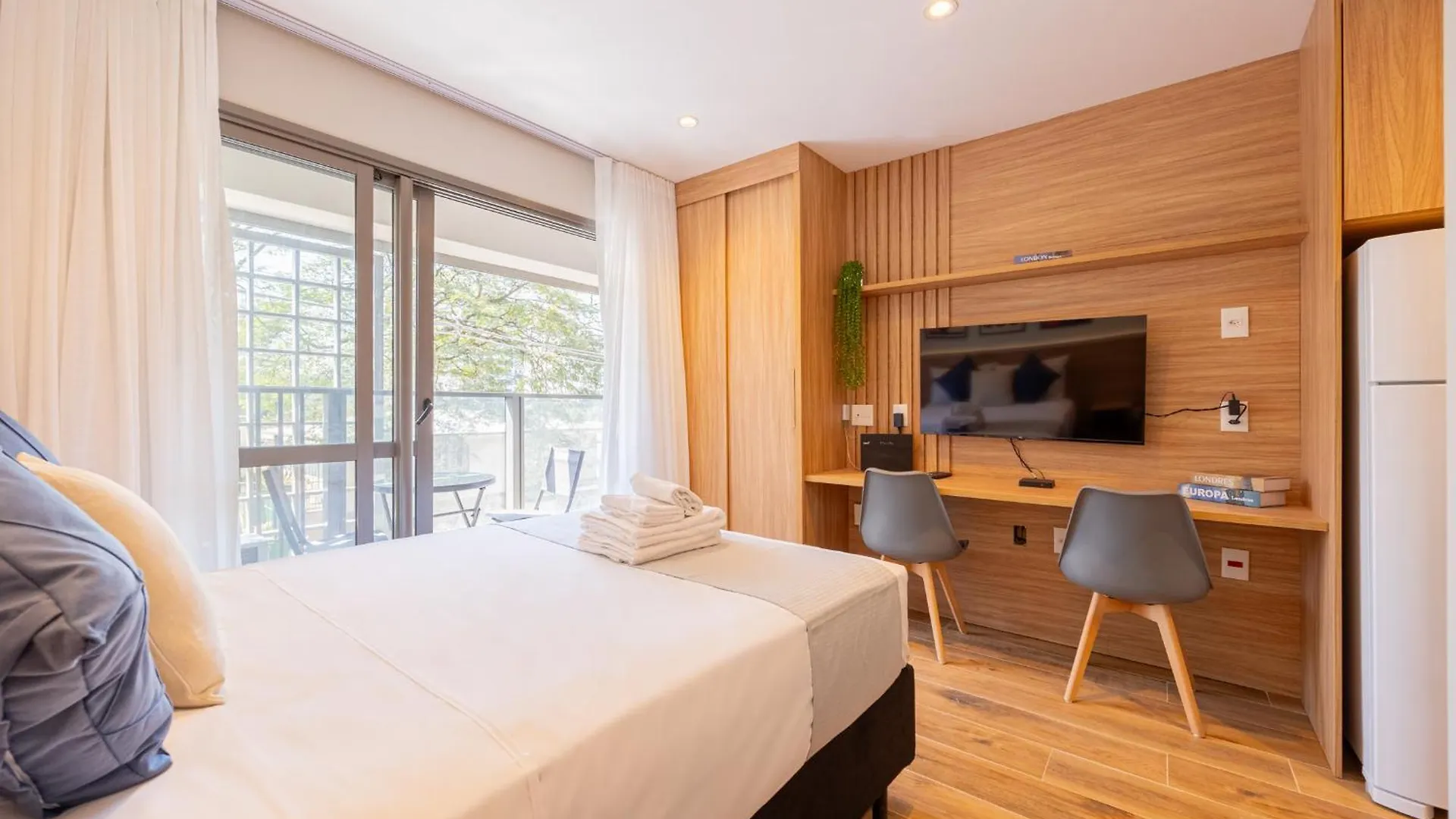 Apartment Easy - Belo Studio No Coracao Do Novo Brooklin - Ls01I Sao Paulo Brazil