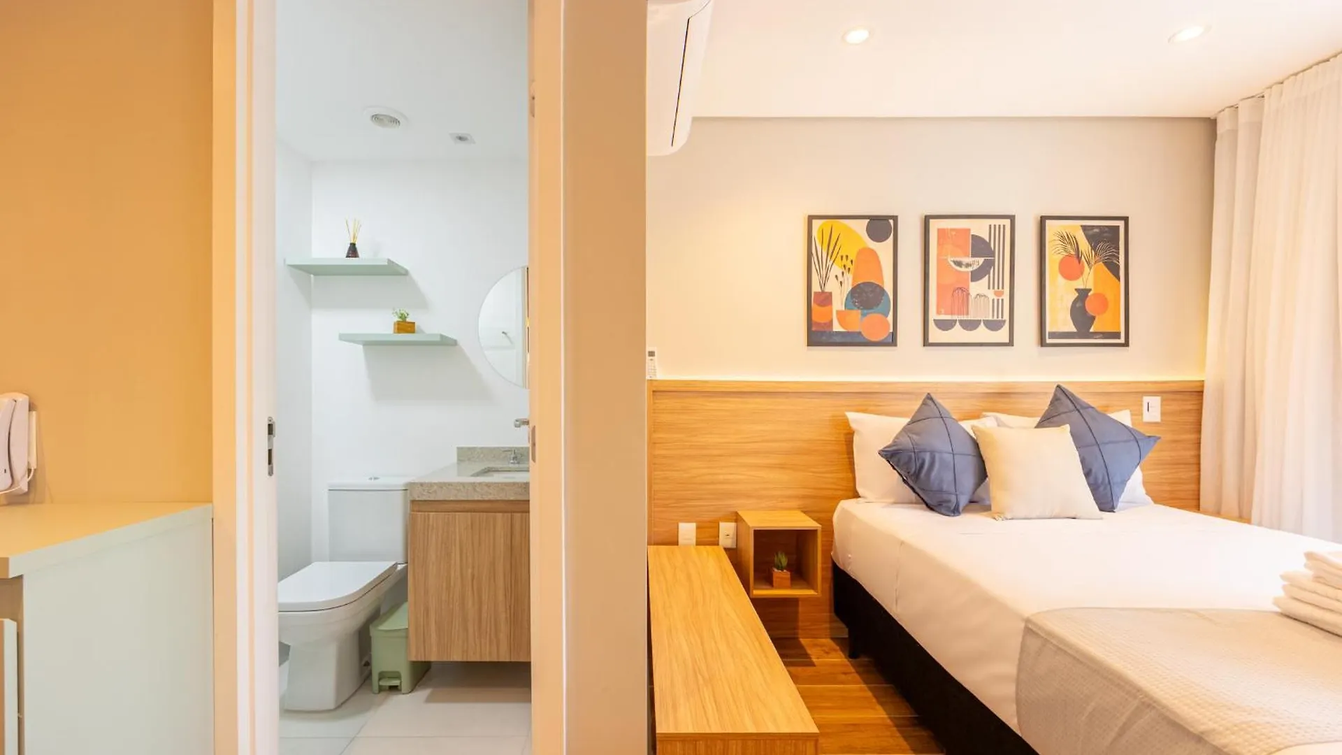 Apartment Easy - Belo Studio No Coracao Do Novo Brooklin - Ls01I Sao Paulo